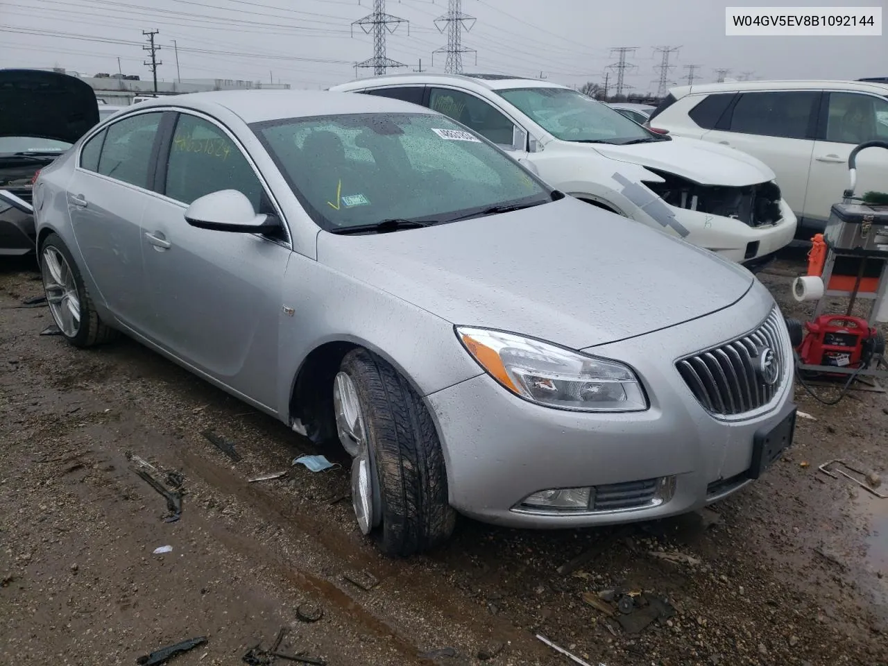 W04GV5EV8B1092144 2011 Buick Regal Cxl