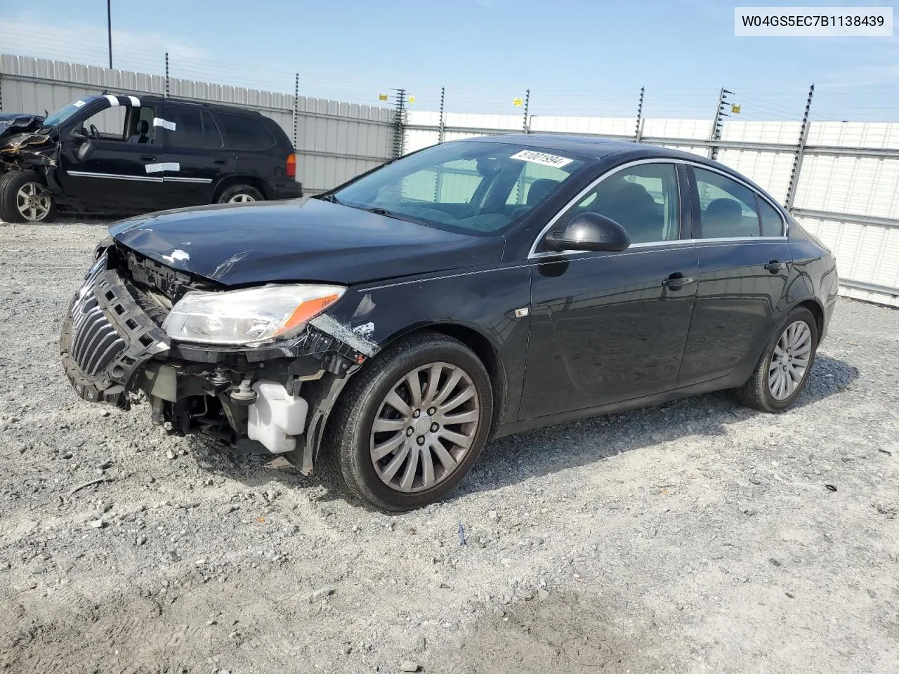 W04GS5EC7B1138439 2011 Buick Regal Cxl