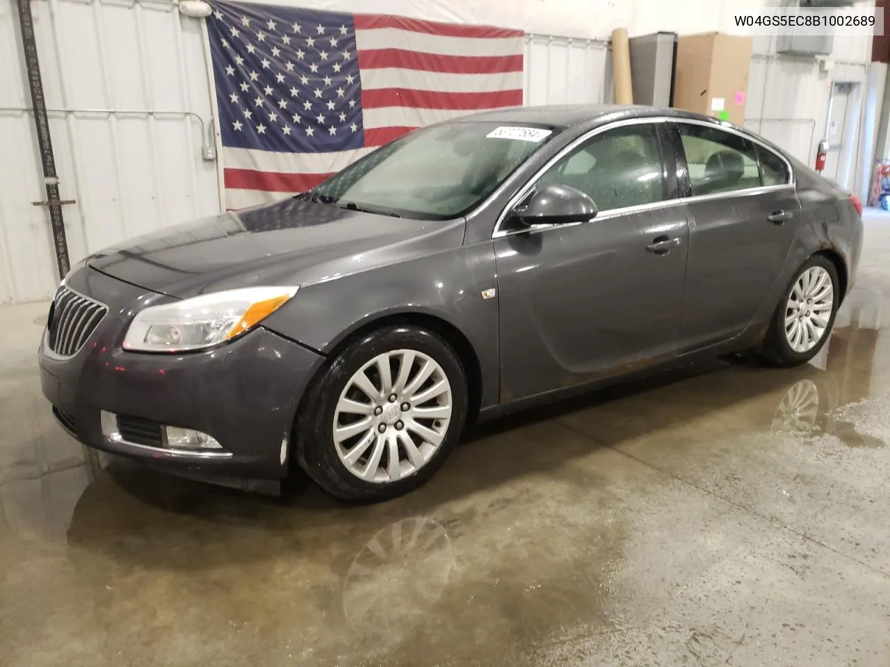 2011 Buick Regal Cxl VIN: W04GS5EC8B1002689 Lot: 53707684