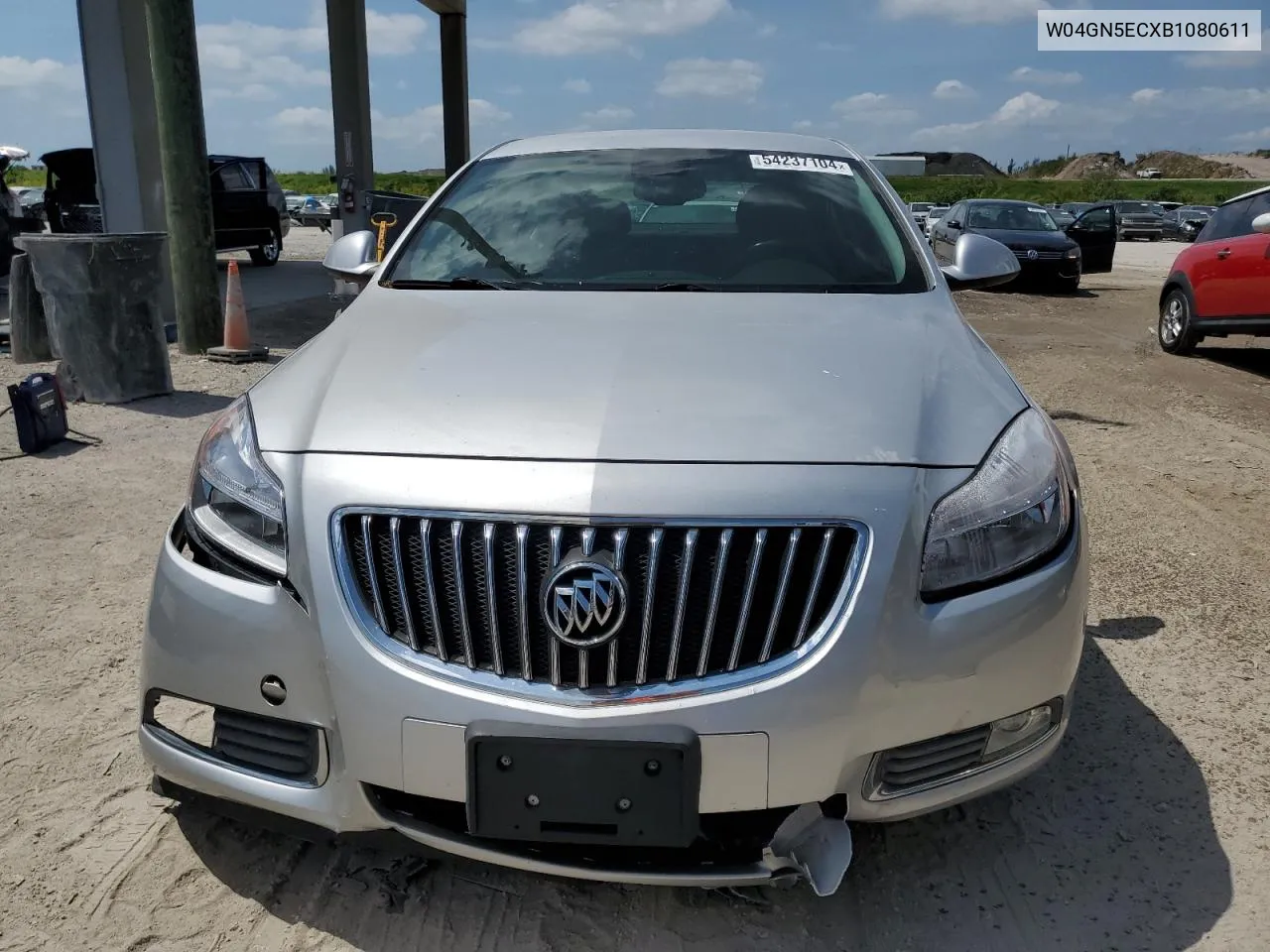 2011 Buick Regal Cxl VIN: W04GN5ECXB1080611 Lot: 54237104