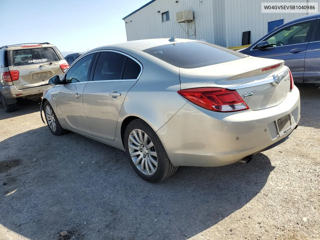 2011 Buick Regal Cxl VIN: W04GV5EV5B1040986 Lot: 54396334