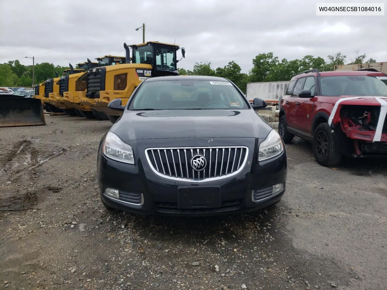 2011 Buick Regal Cxl VIN: W04GN5EC5B1084016 Lot: 54544604