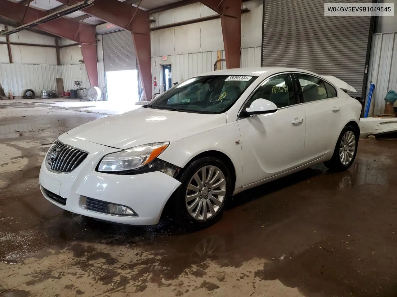 W04GV5EV9B1049545 2011 Buick Regal Cxl