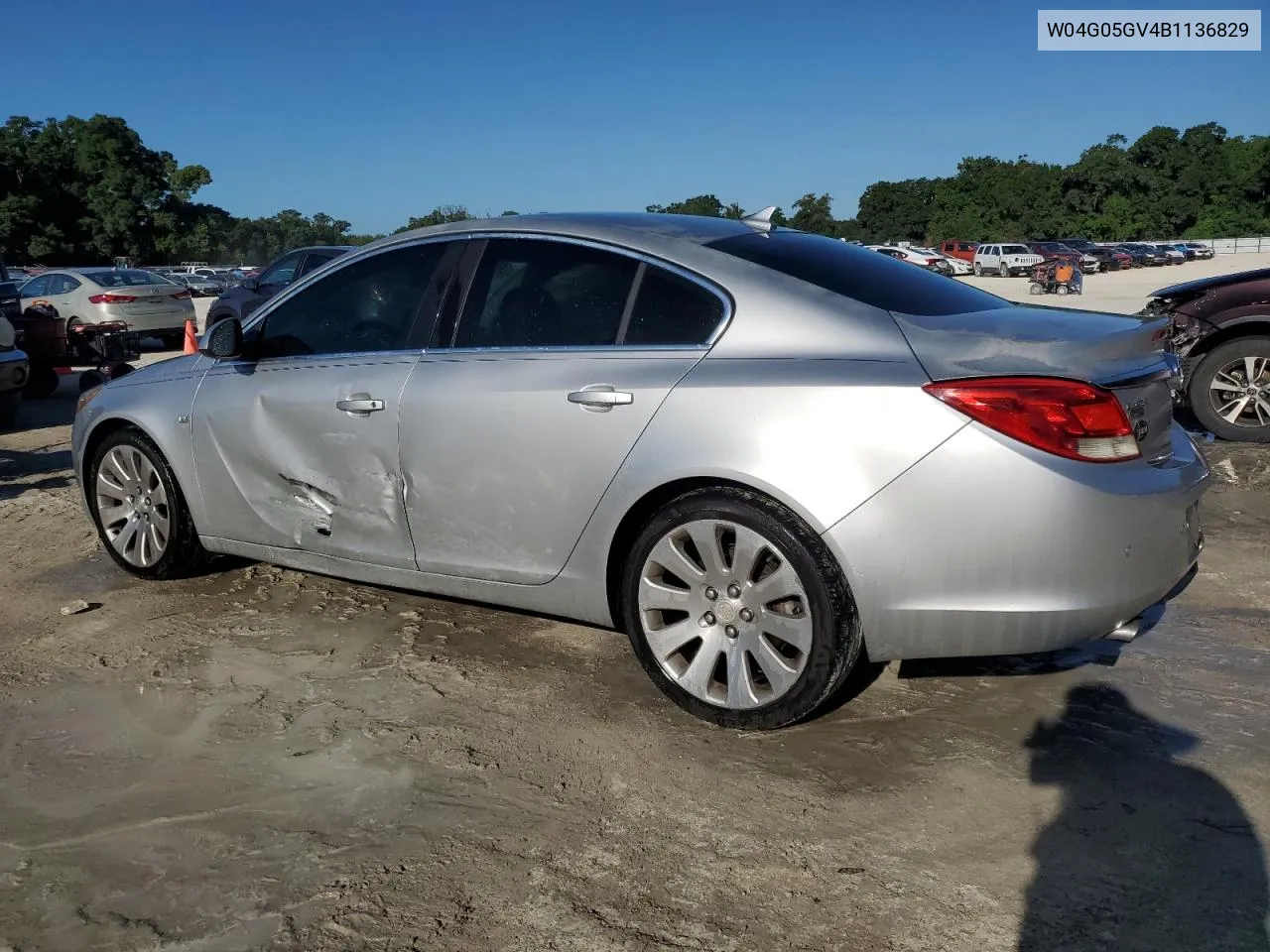 W04G05GV4B1136829 2011 Buick Regal Cxl