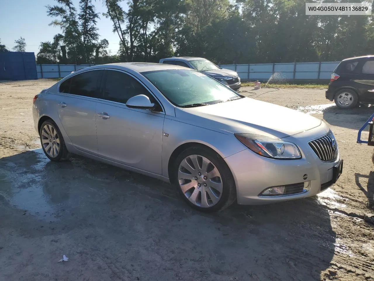 2011 Buick Regal Cxl VIN: W04G05GV4B1136829 Lot: 55551224