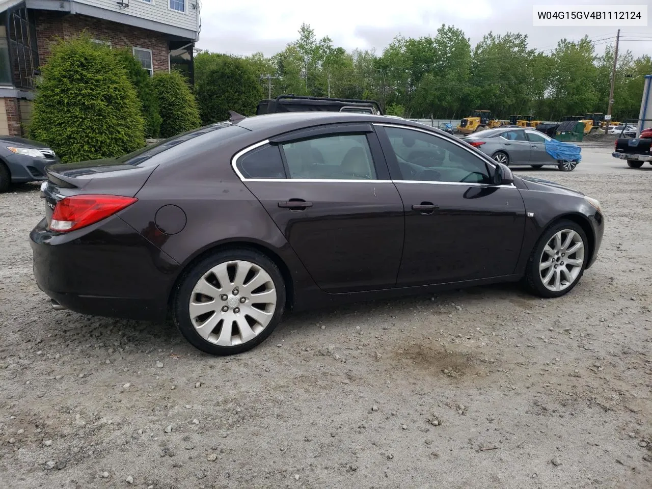 2011 Buick Regal Cxl VIN: W04G15GV4B1112124 Lot: 55605364