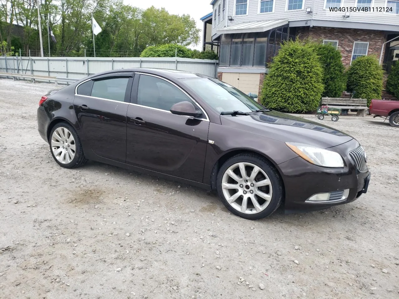 2011 Buick Regal Cxl VIN: W04G15GV4B1112124 Lot: 55605364