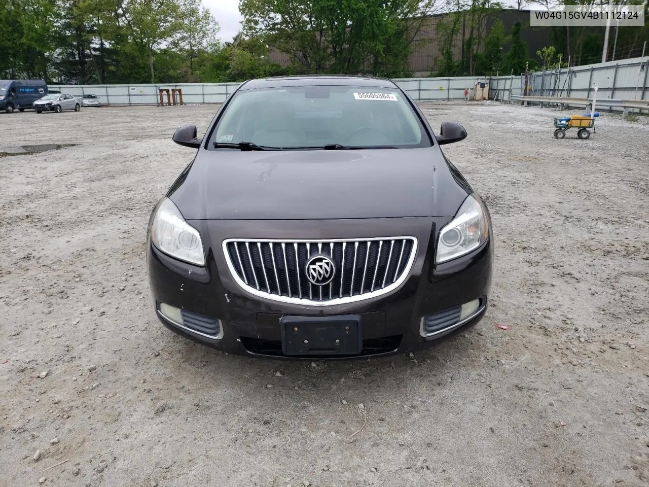 2011 Buick Regal Cxl VIN: W04G15GV4B1112124 Lot: 55605364