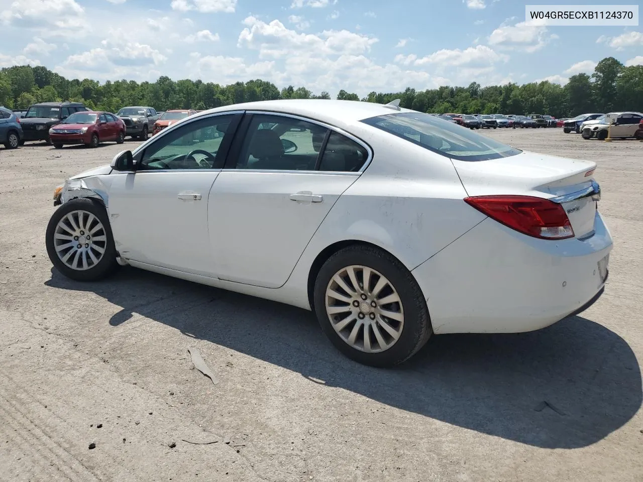 2011 Buick Regal Cxl VIN: W04GR5ECXB1124370 Lot: 55866254