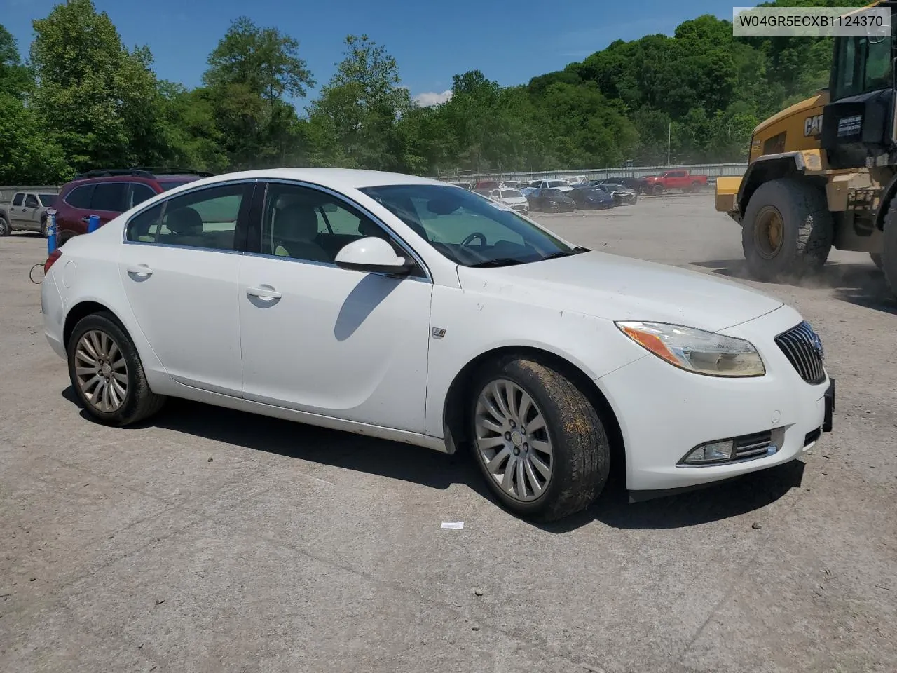 2011 Buick Regal Cxl VIN: W04GR5ECXB1124370 Lot: 55866254