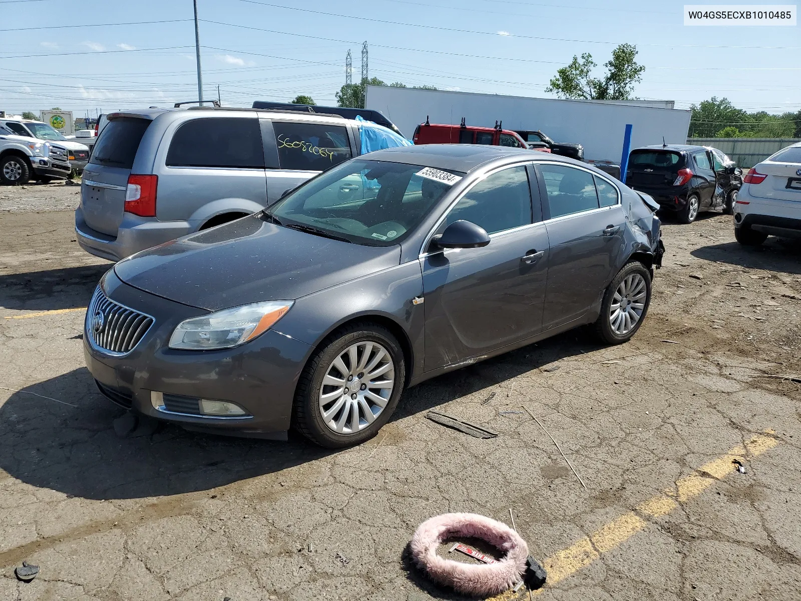 2011 Buick Regal Cxl VIN: W04GS5ECXB1010485 Lot: 55903384