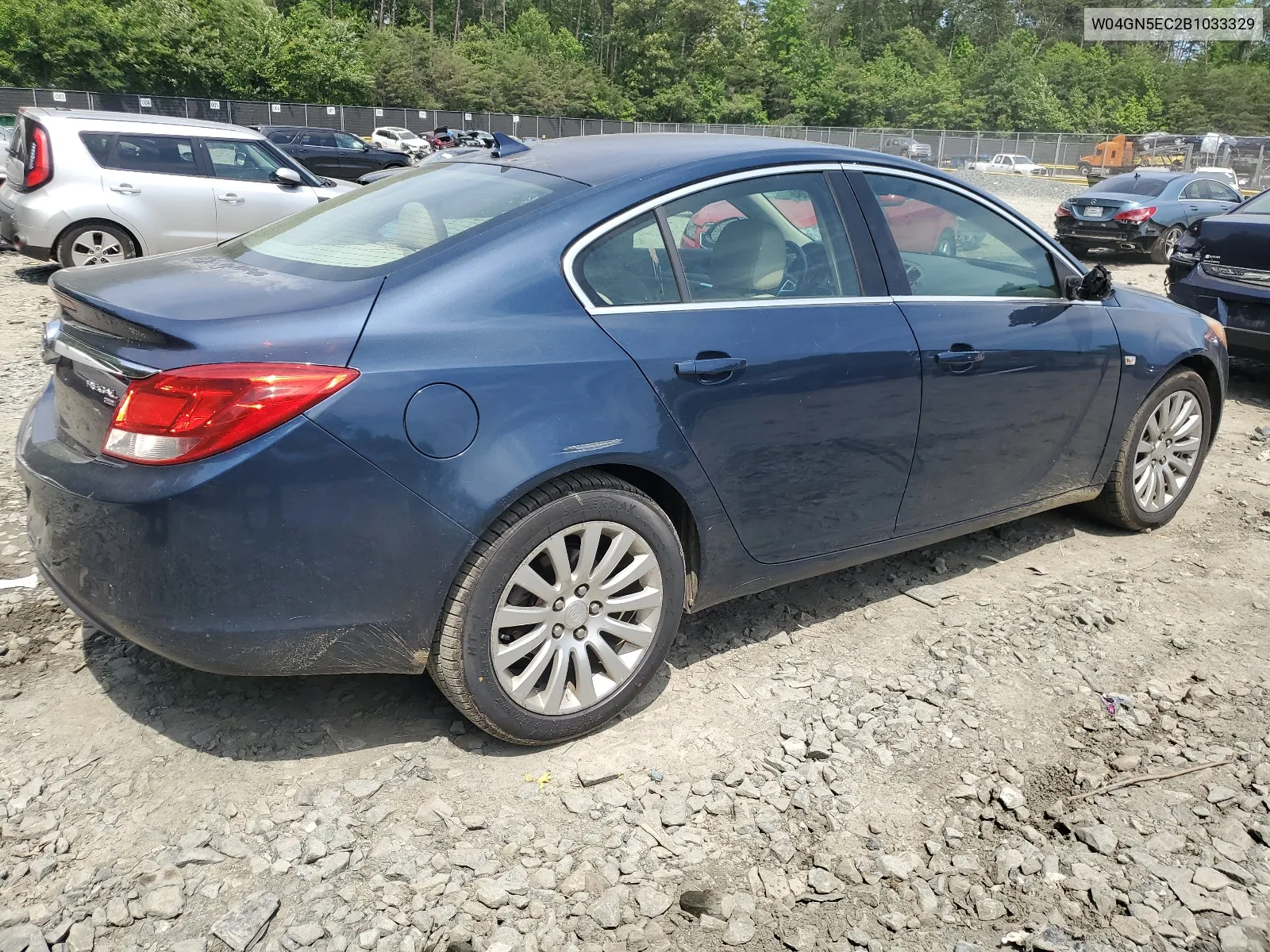 2011 Buick Regal Cxl VIN: W04GN5EC2B1033329 Lot: 56009384