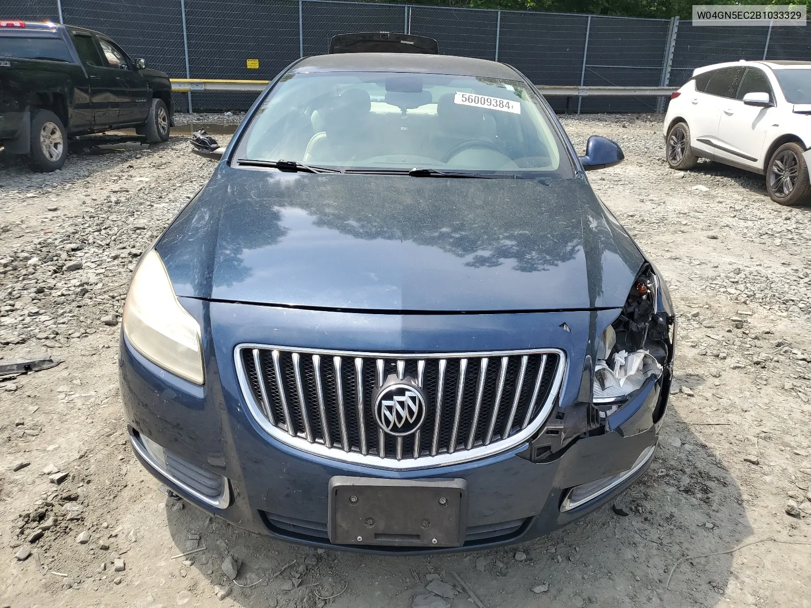 2011 Buick Regal Cxl VIN: W04GN5EC2B1033329 Lot: 56009384