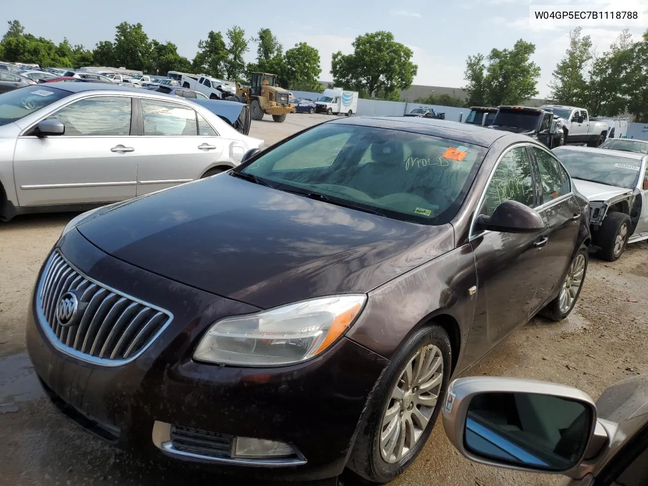 W04GP5EC7B1118788 2011 Buick Regal Cxl