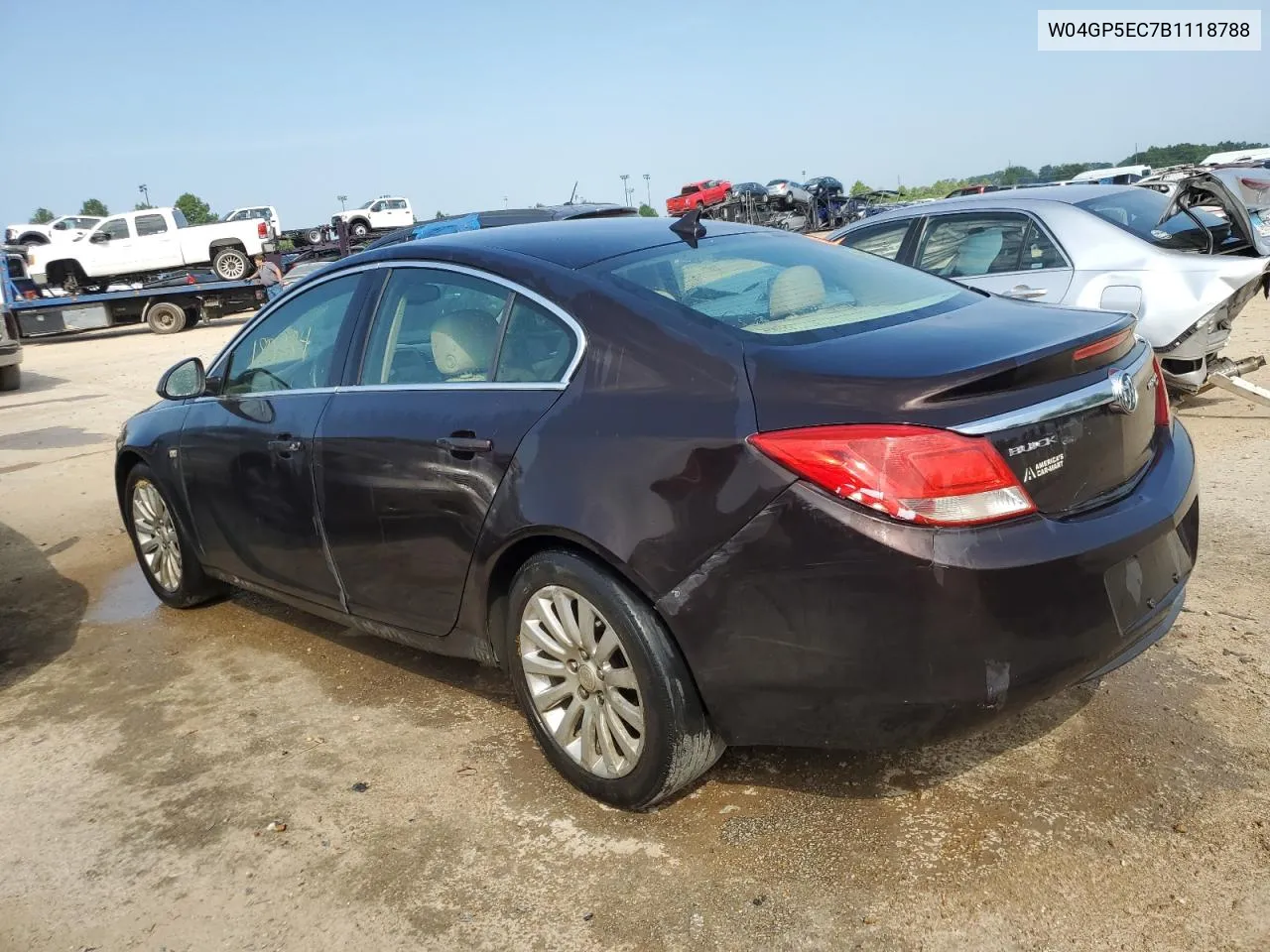 W04GP5EC7B1118788 2011 Buick Regal Cxl