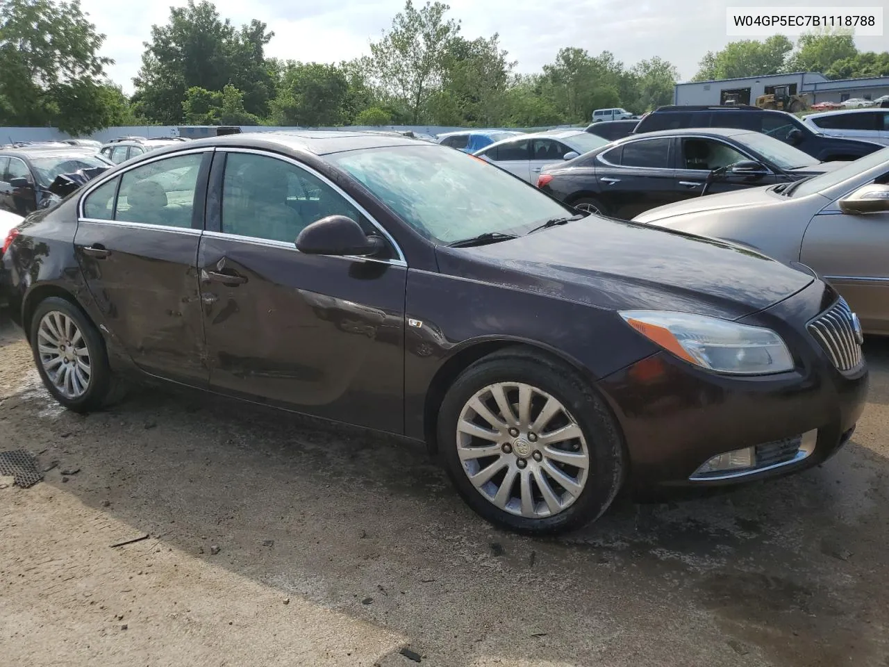 W04GP5EC7B1118788 2011 Buick Regal Cxl