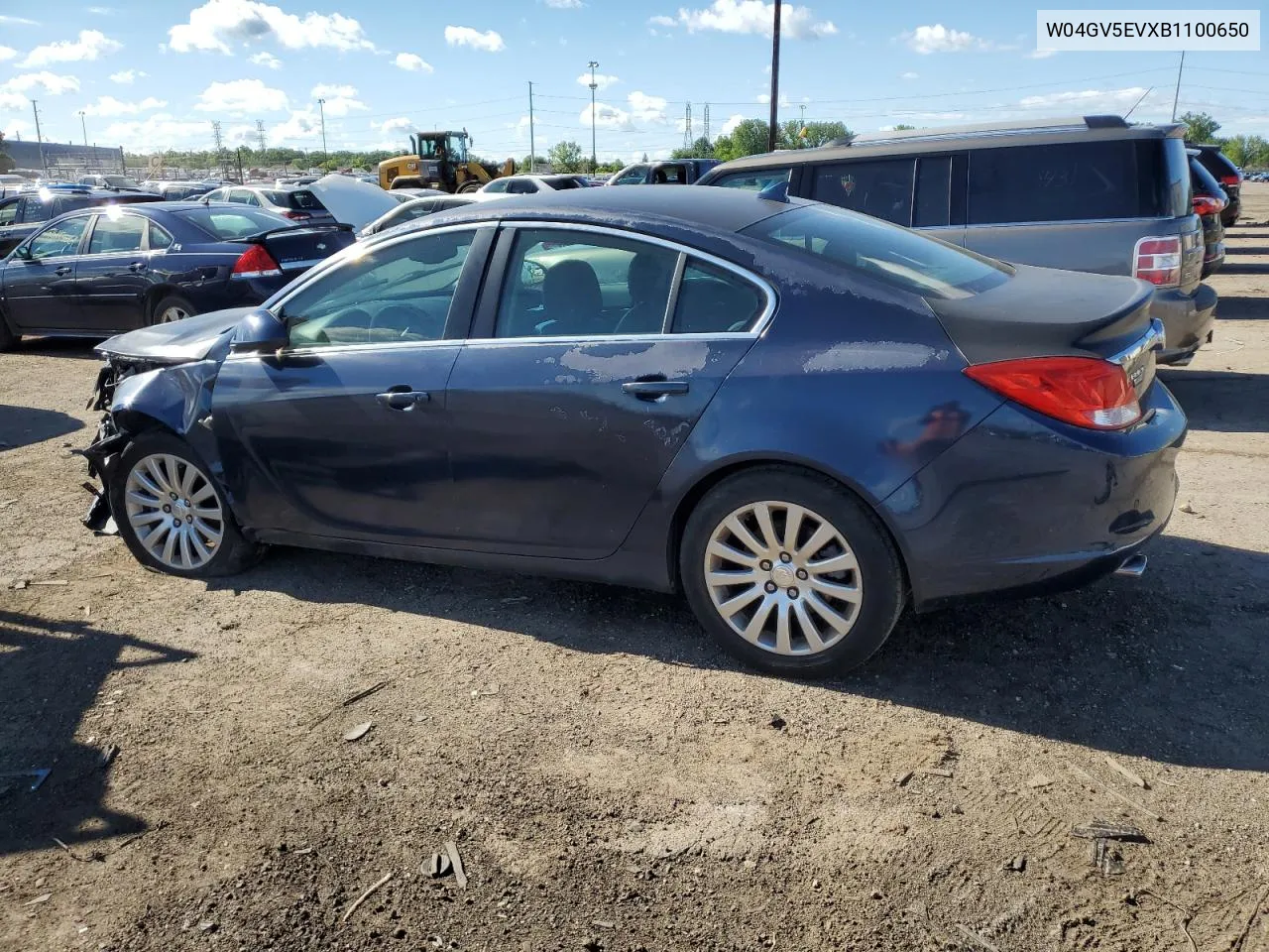 W04GV5EVXB1100650 2011 Buick Regal Cxl