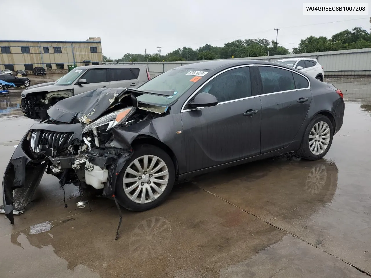 W04GR5EC8B1007208 2011 Buick Regal Cxl