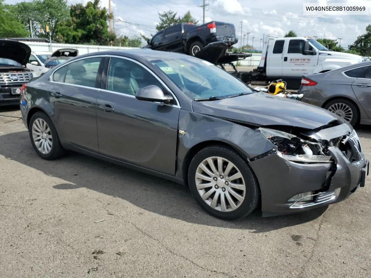 2011 Buick Regal Cxl VIN: W04GN5EC8B1005969 Lot: 57654084