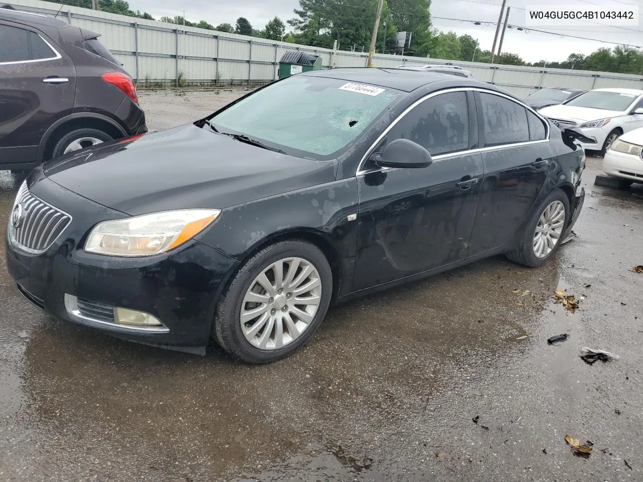 W04GU5GC4B1043442 2011 Buick Regal Cxl