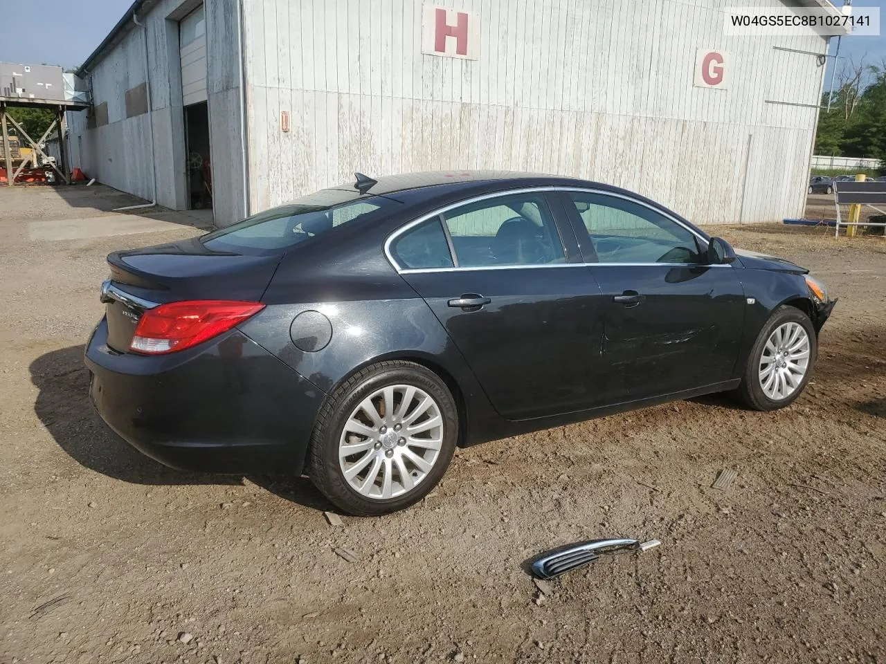 2011 Buick Regal Cxl VIN: W04GS5EC8B1027141 Lot: 58009824