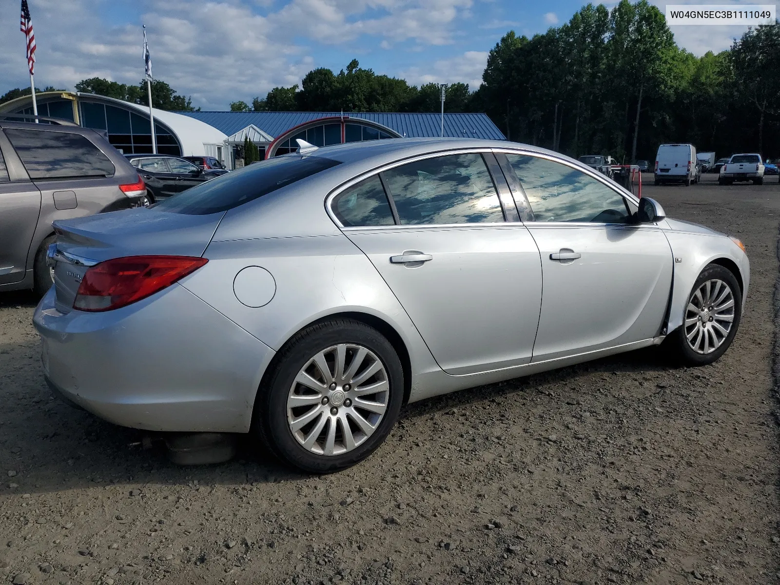 2011 Buick Regal Cxl VIN: W04GN5EC3B1111049 Lot: 58621884