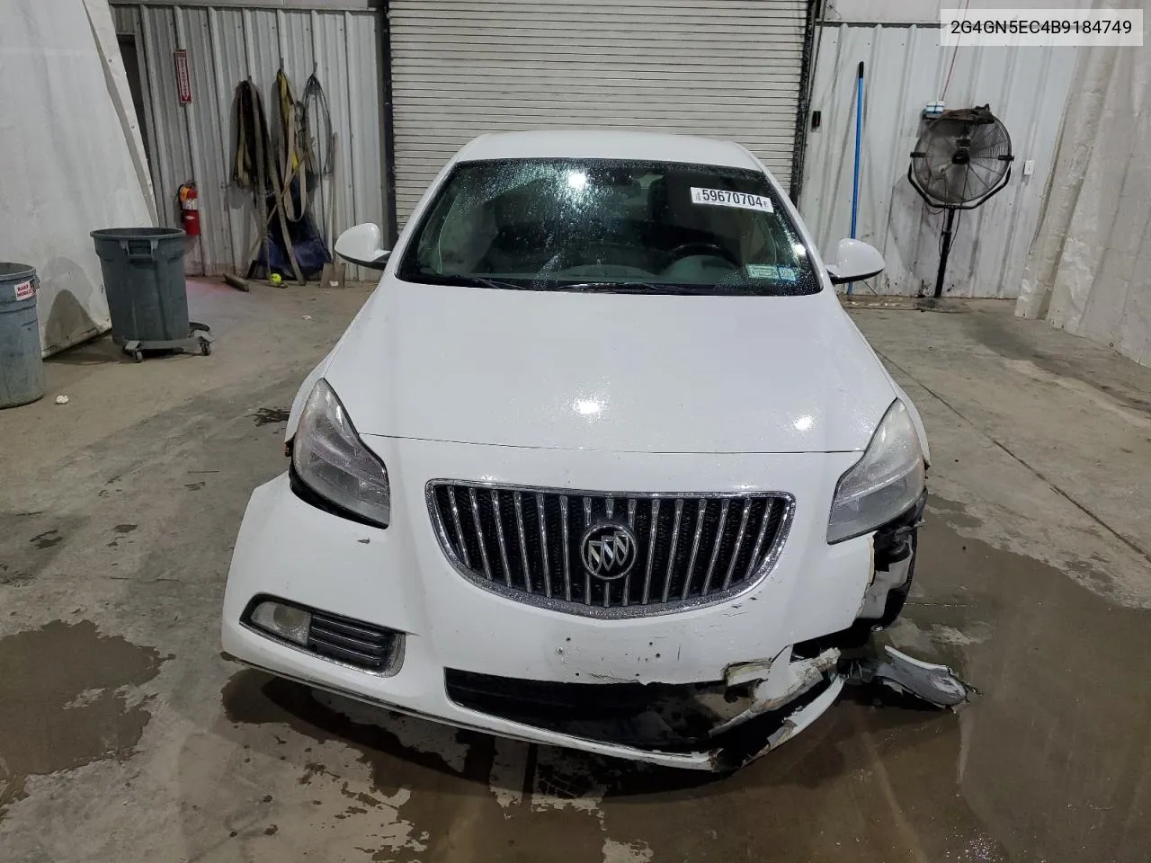 2011 Buick Regal Cxl VIN: 2G4GN5EC4B9184749 Lot: 59670704