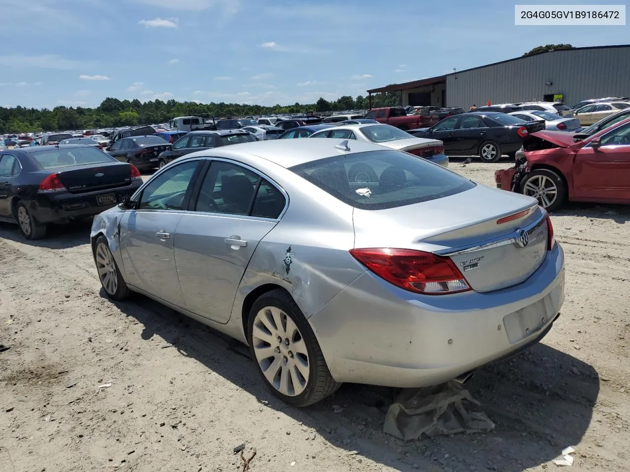 2G4G05GV1B9186472 2011 Buick Regal Cxl