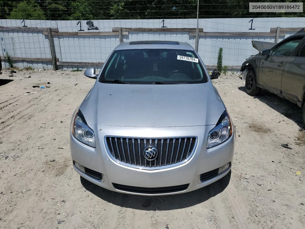 2011 Buick Regal Cxl VIN: 2G4G05GV1B9186472 Lot: 59776704