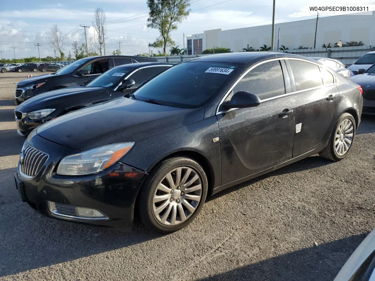 W04GP5EC9B1008311 2011 Buick Regal Cxl