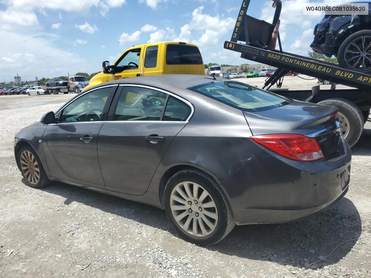 2011 Buick Regal Cxl VIN: W04GR5EC0B1035620 Lot: 59996414