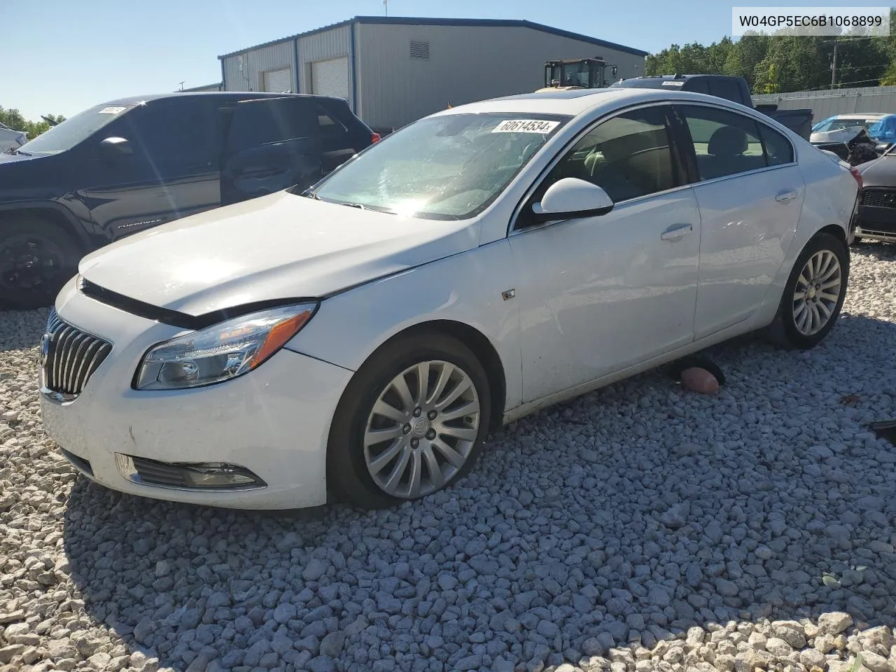 2011 Buick Regal Cxl VIN: W04GP5EC6B1068899 Lot: 60614534