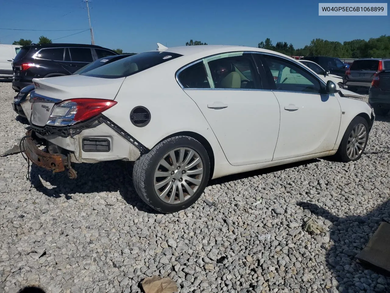 2011 Buick Regal Cxl VIN: W04GP5EC6B1068899 Lot: 60614534