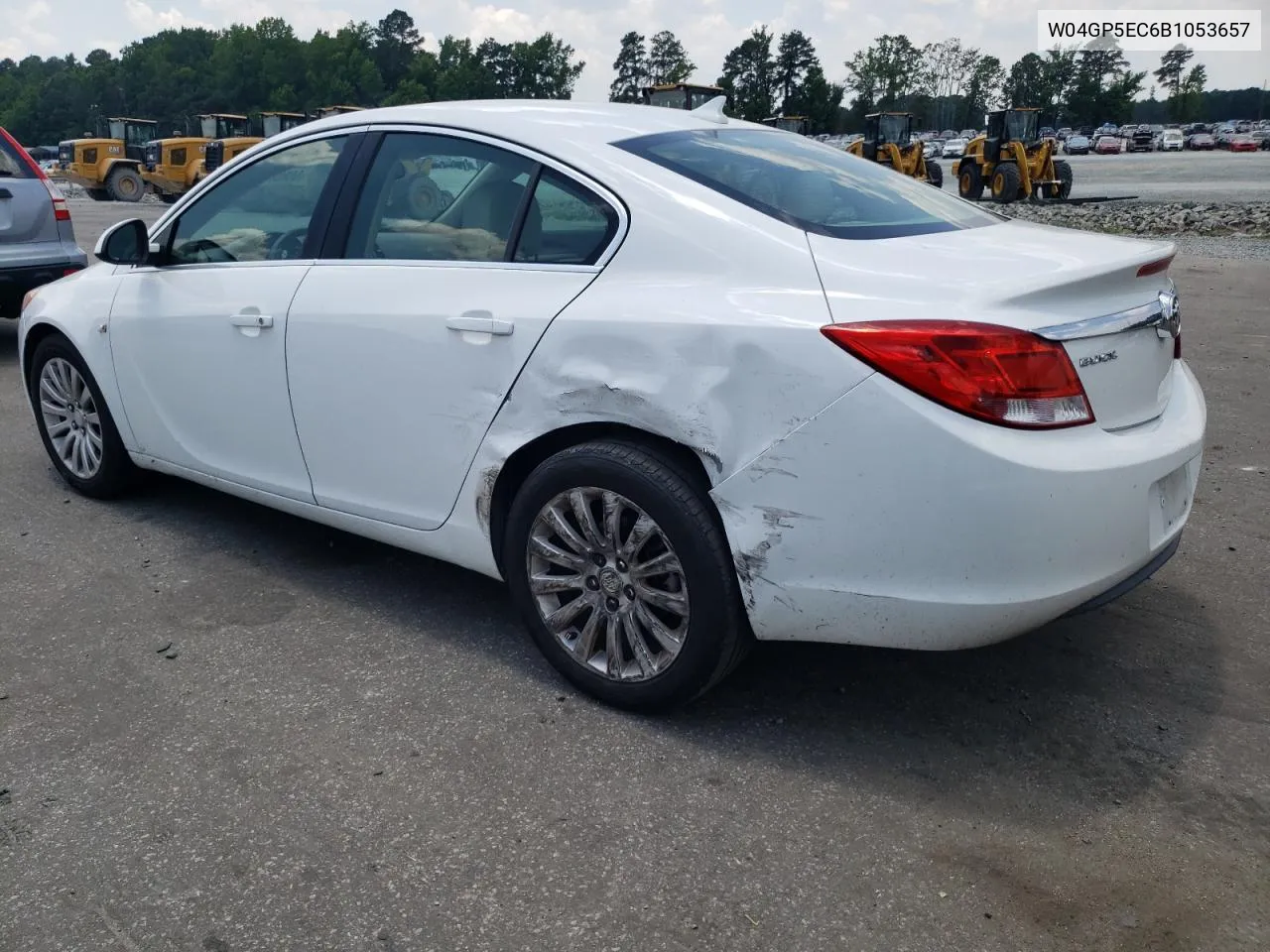 2011 Buick Regal Cxl VIN: W04GP5EC6B1053657 Lot: 60806974