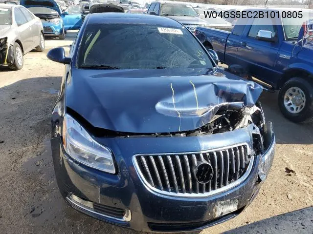 W04GS5EC2B1010805 2011 Buick Regal Cxl