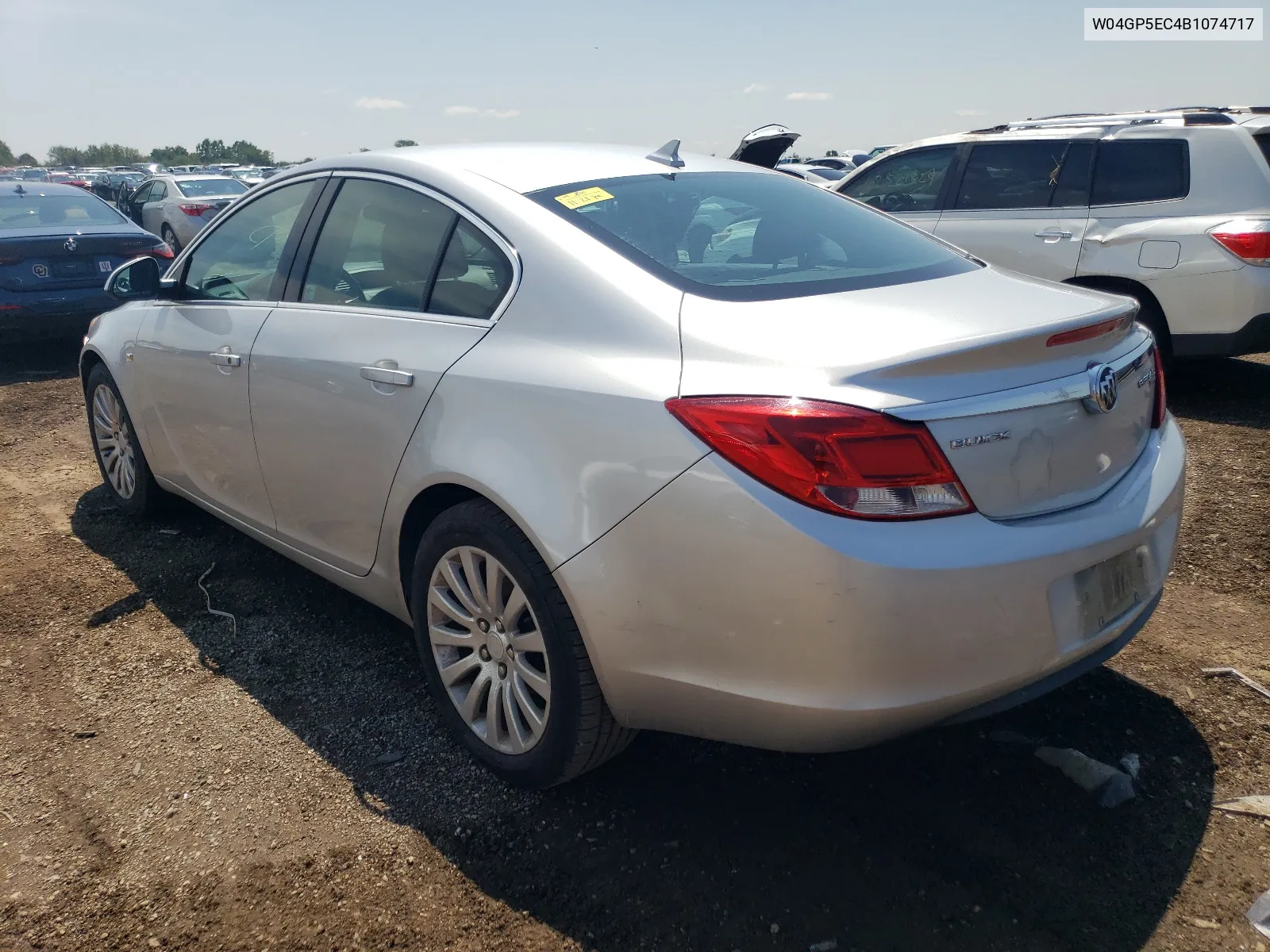 2011 Buick Regal Cxl VIN: W04GP5EC4B1074717 Lot: 61435594