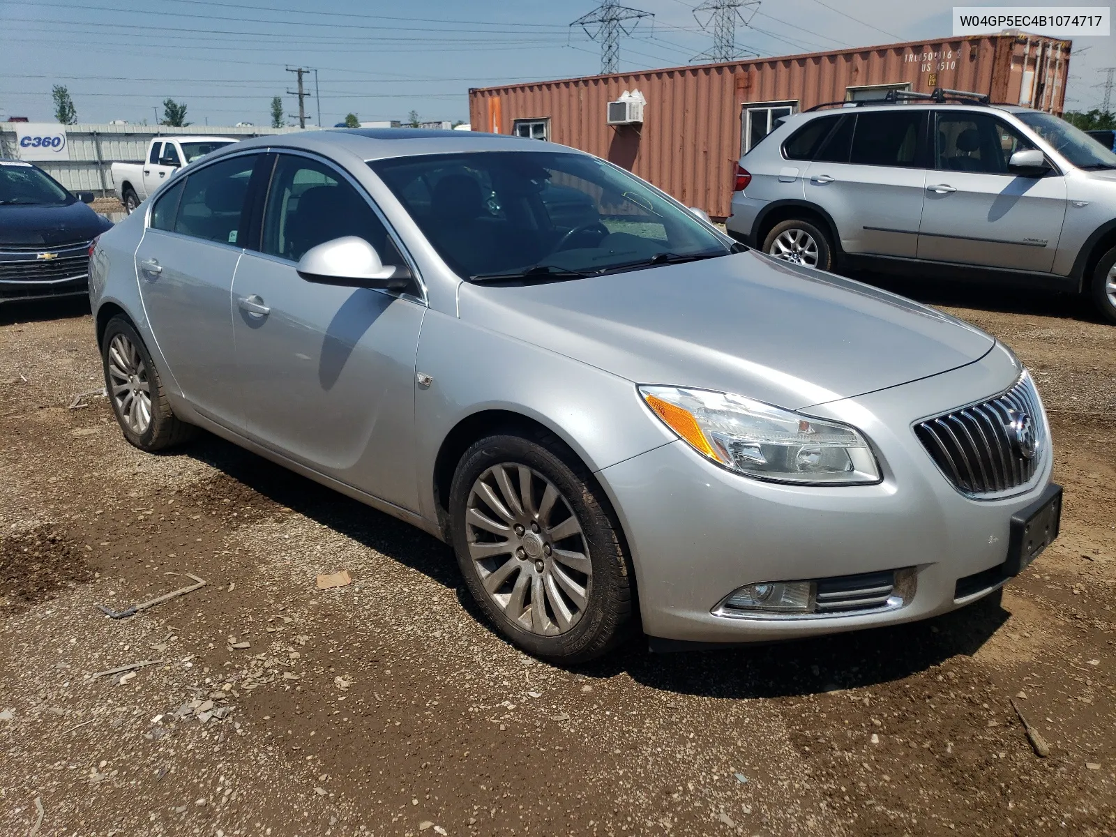 W04GP5EC4B1074717 2011 Buick Regal Cxl