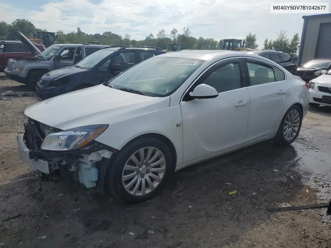 W04GY5GV7B1042677 2011 Buick Regal Cxl