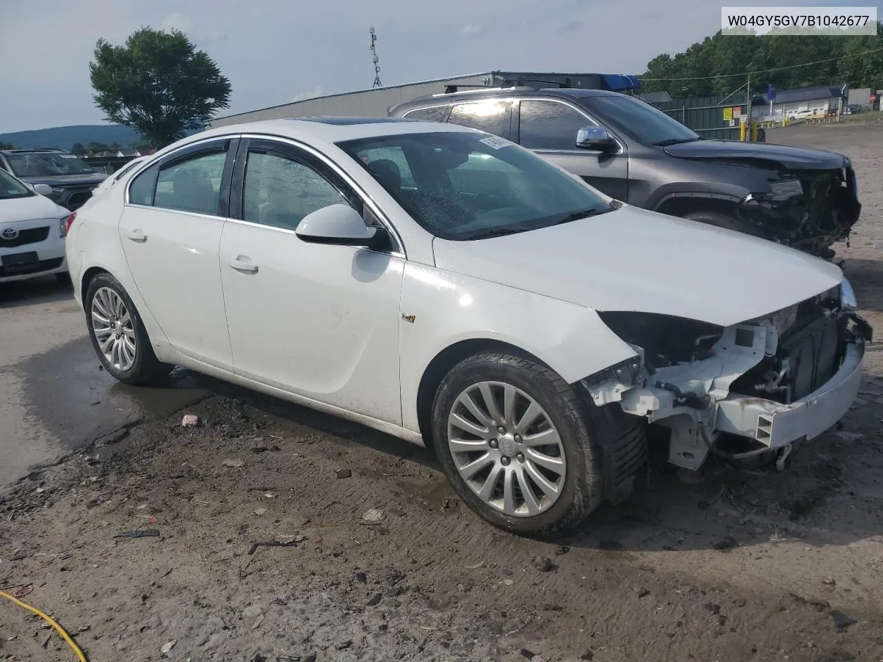 W04GY5GV7B1042677 2011 Buick Regal Cxl