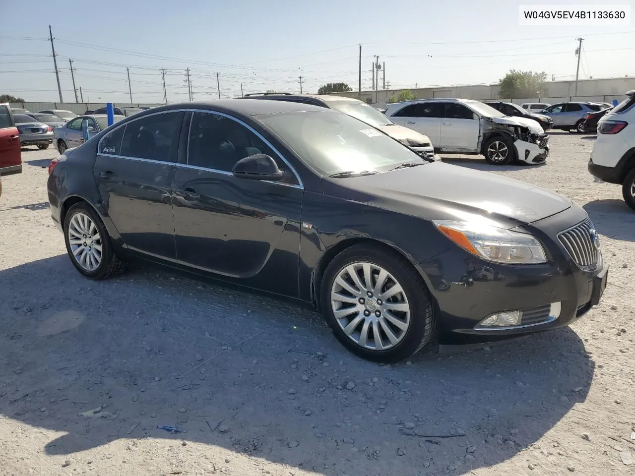 2011 Buick Regal Cxl VIN: W04GV5EV4B1133630 Lot: 61494904