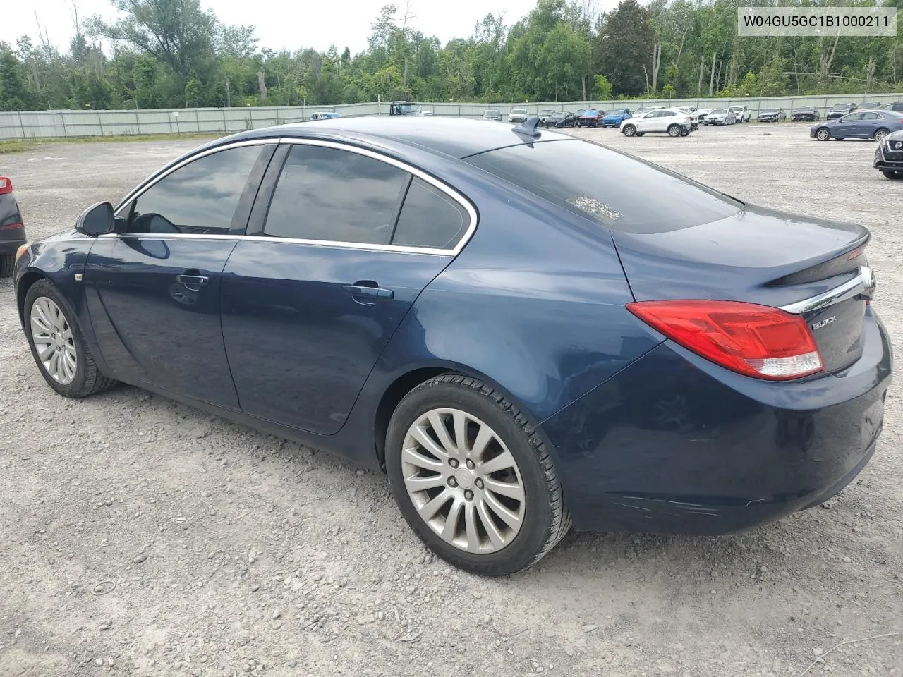 2011 Buick Regal Cxl VIN: W04GU5GC1B1000211 Lot: 61742434