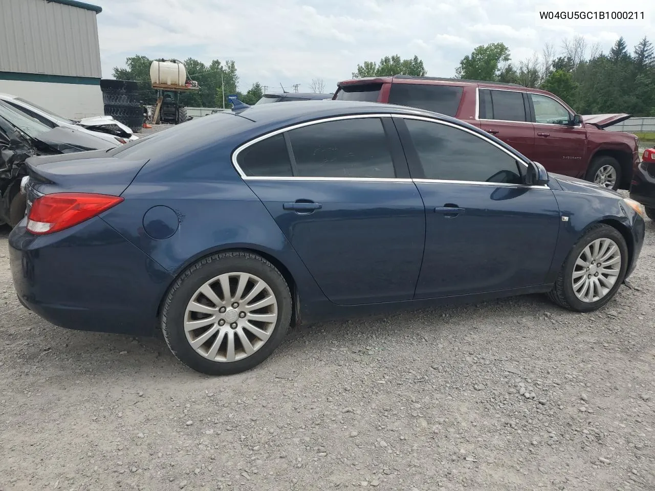 W04GU5GC1B1000211 2011 Buick Regal Cxl