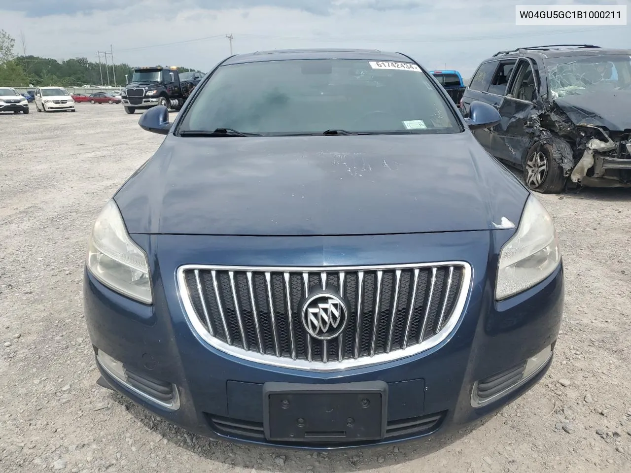 W04GU5GC1B1000211 2011 Buick Regal Cxl