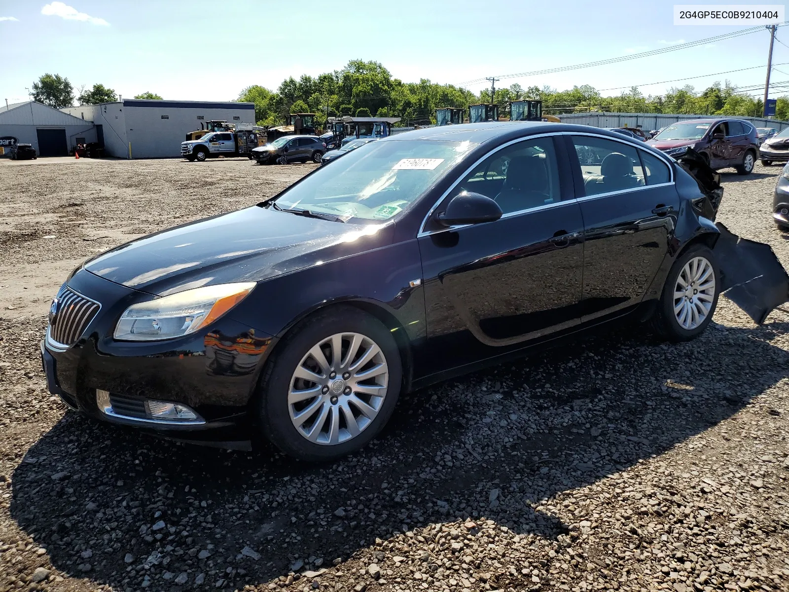 2011 Buick Regal Cxl VIN: 2G4GP5EC0B9210404 Lot: 61960784