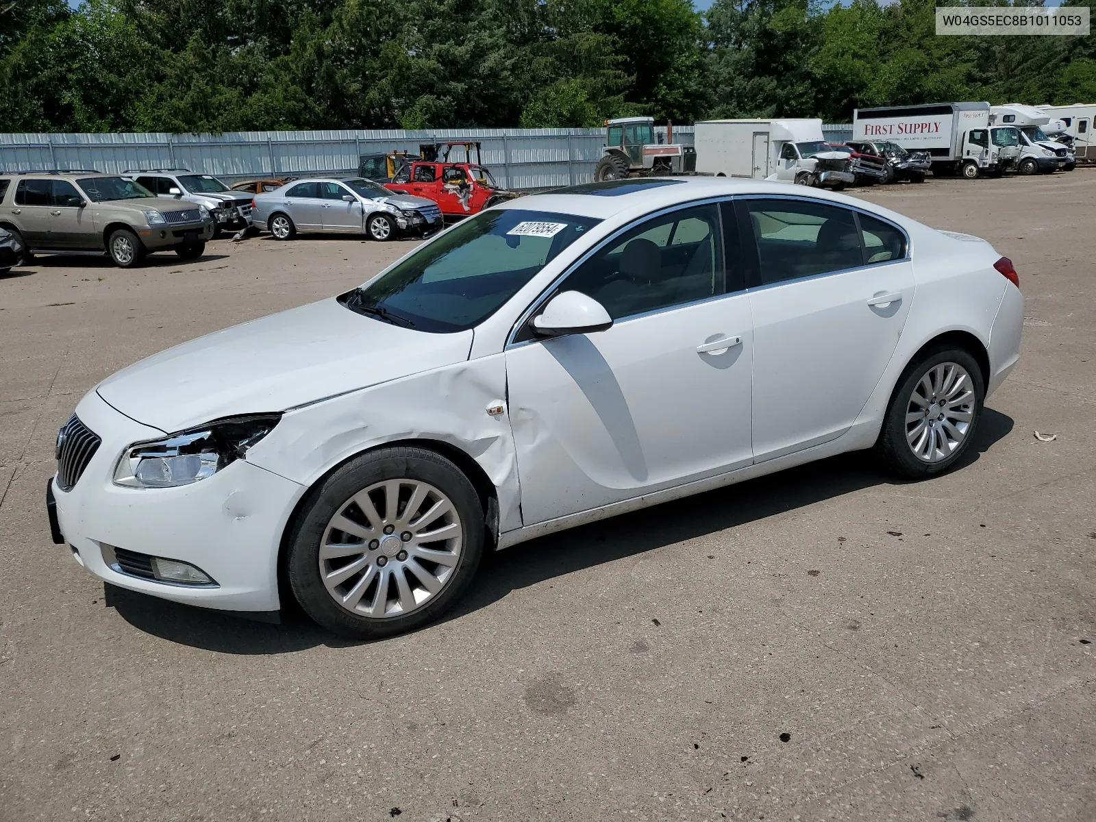 2011 Buick Regal Cxl VIN: W04GS5EC8B1011053 Lot: 62079554