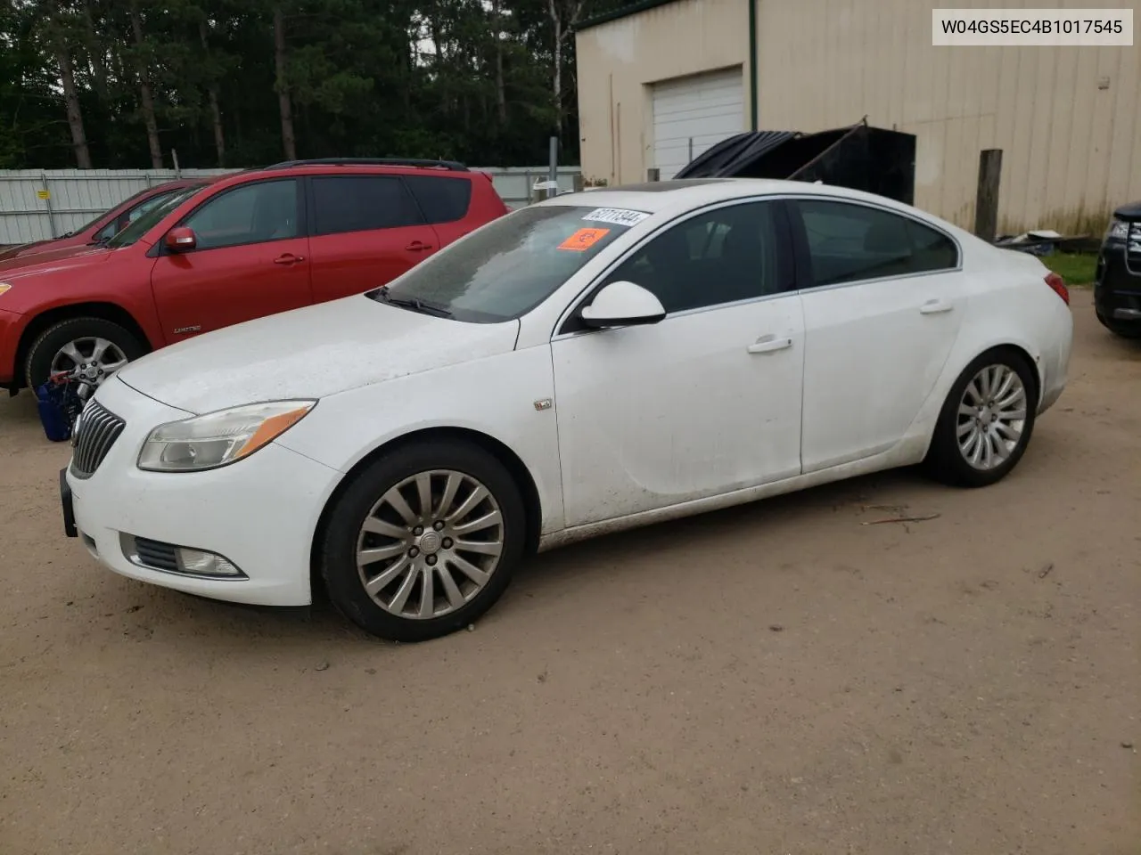 W04GS5EC4B1017545 2011 Buick Regal Cxl