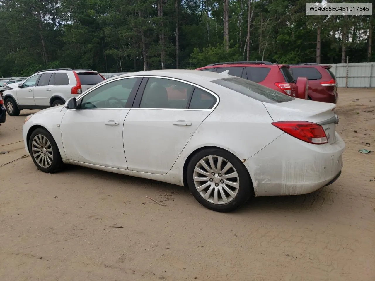 2011 Buick Regal Cxl VIN: W04GS5EC4B1017545 Lot: 62711344