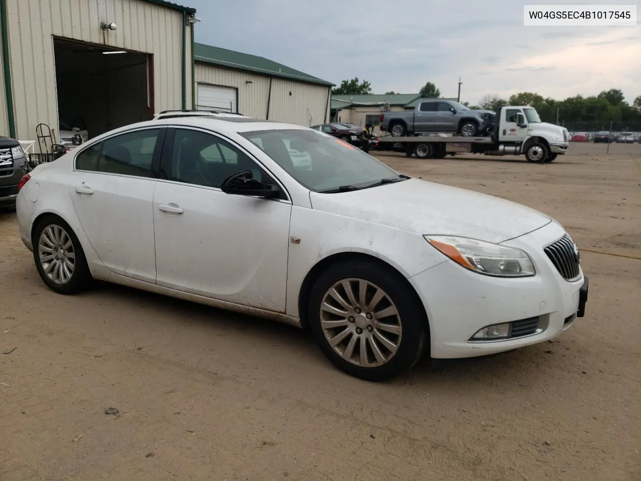 2011 Buick Regal Cxl VIN: W04GS5EC4B1017545 Lot: 62711344