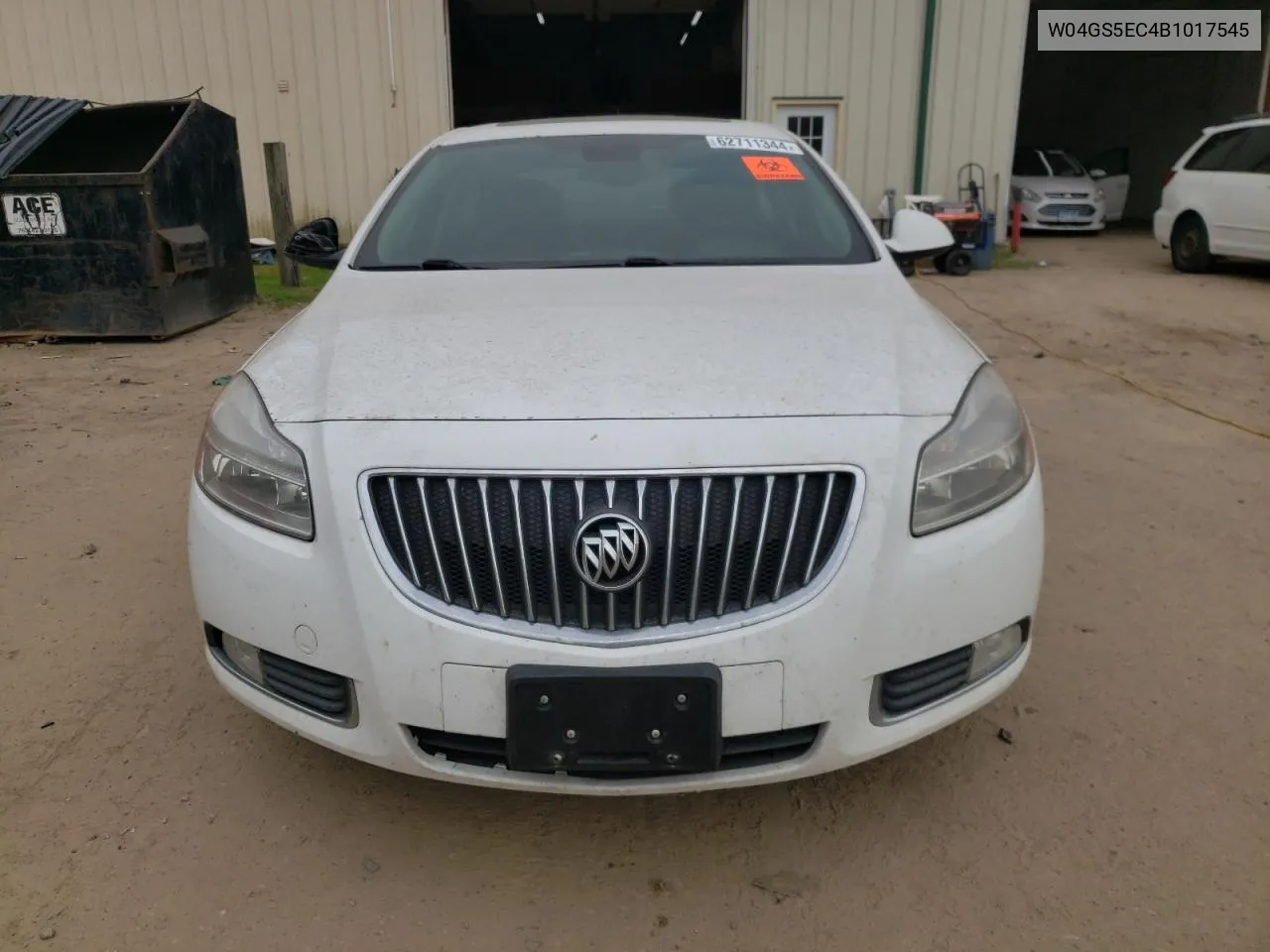 2011 Buick Regal Cxl VIN: W04GS5EC4B1017545 Lot: 62711344