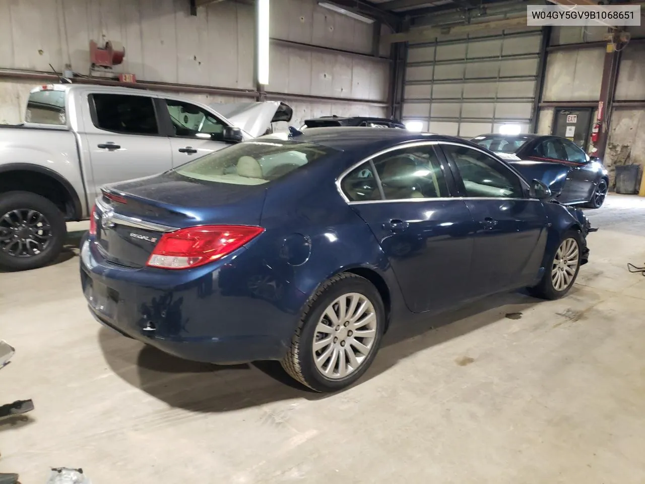 2011 Buick Regal Cxl VIN: W04GY5GV9B1068651 Lot: 63159083